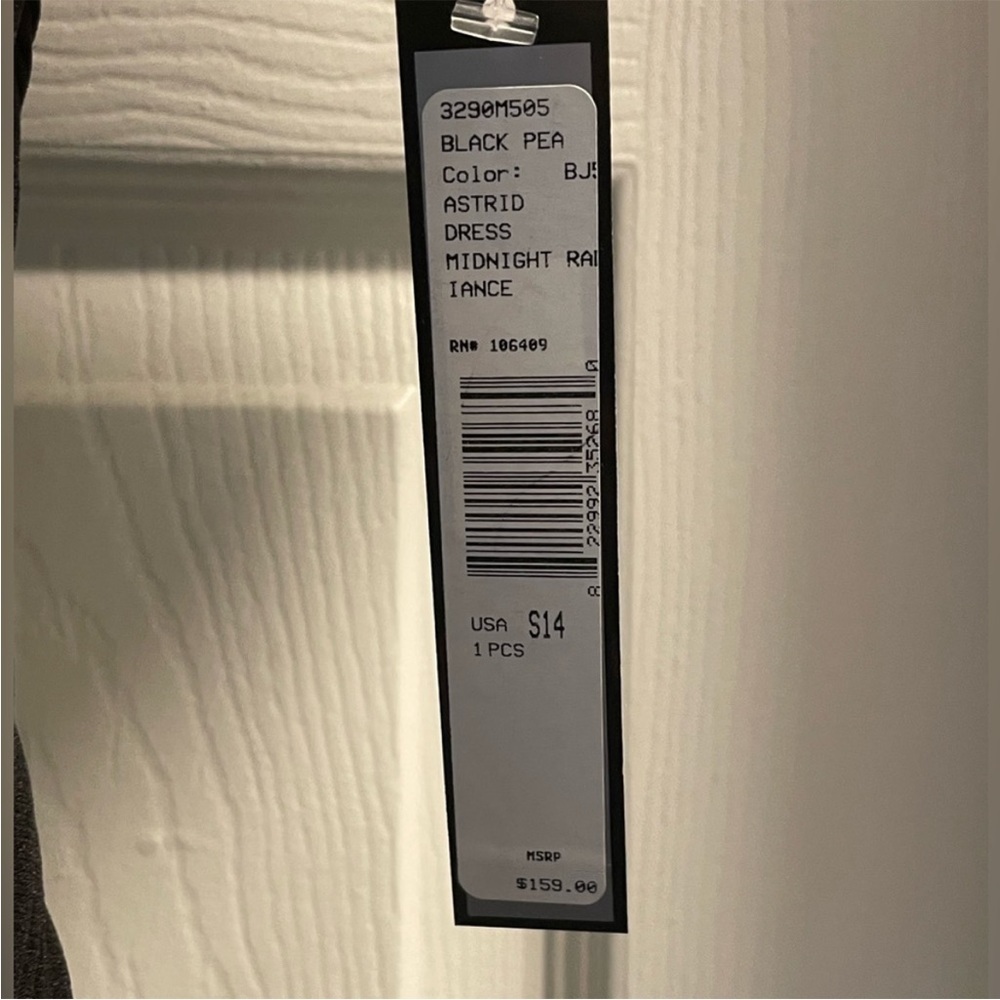 NWT Tahari ASL Black Short Sleeve Dress - Lined - Picture 4 of 10